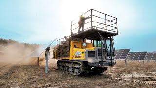 Video still for Hydrograss Technologies Inc  Finish Environmental Projects Faster with Terramac RT9 Crawler Carriers