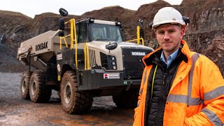 Video still for Rokbak RA30 Impresses at Scottish Quarry